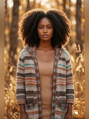 Billabong Y2K hooded cardigan
